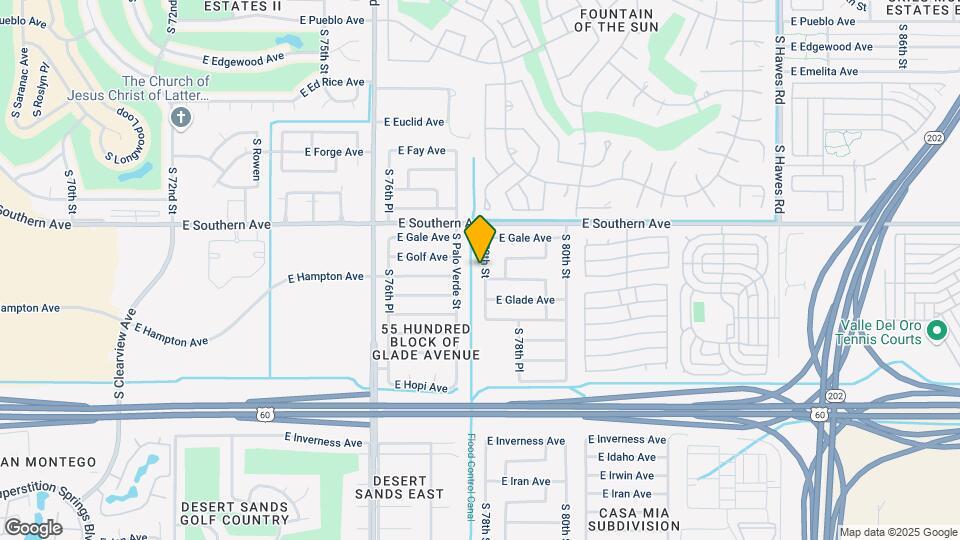 1256 S 78th St Map and Location Details