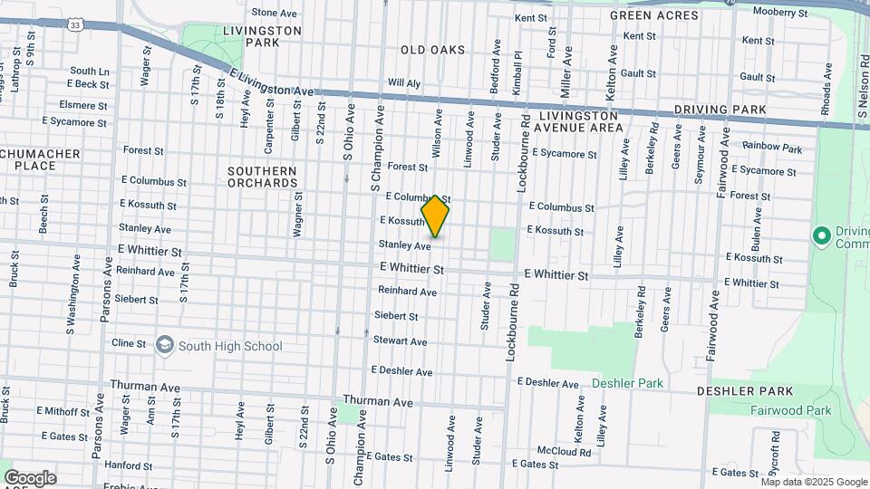 1032-1038 Wilson Ave Map and Location Details