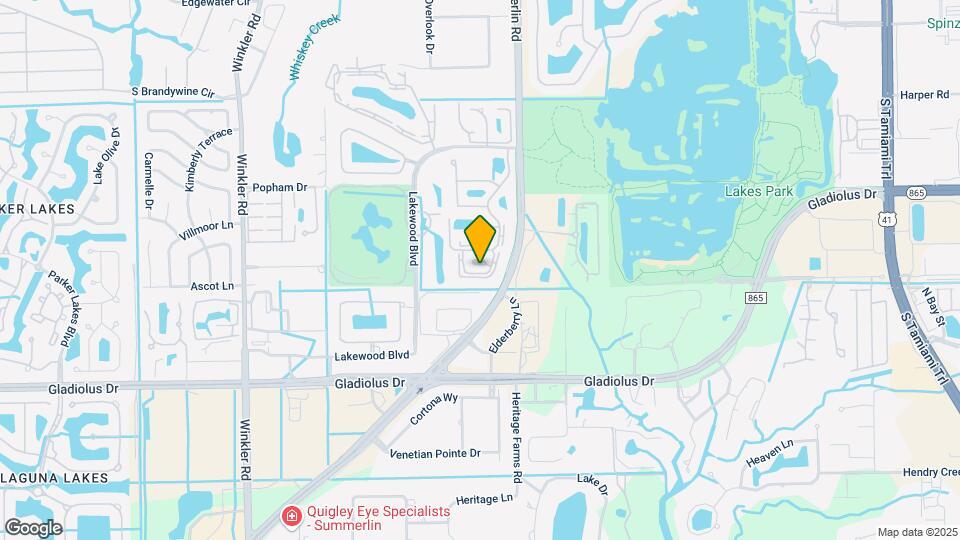 8110 S Woods Cir Map and Location Details