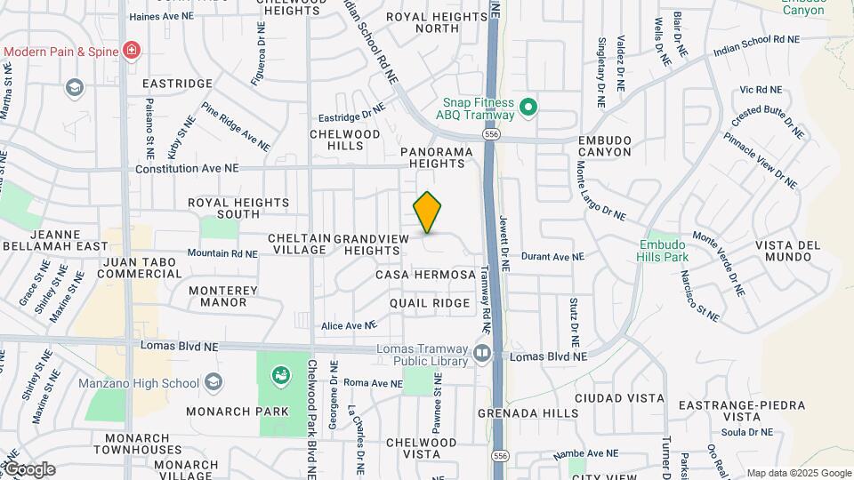 13200 Mountain Rd NE Map and Location Details