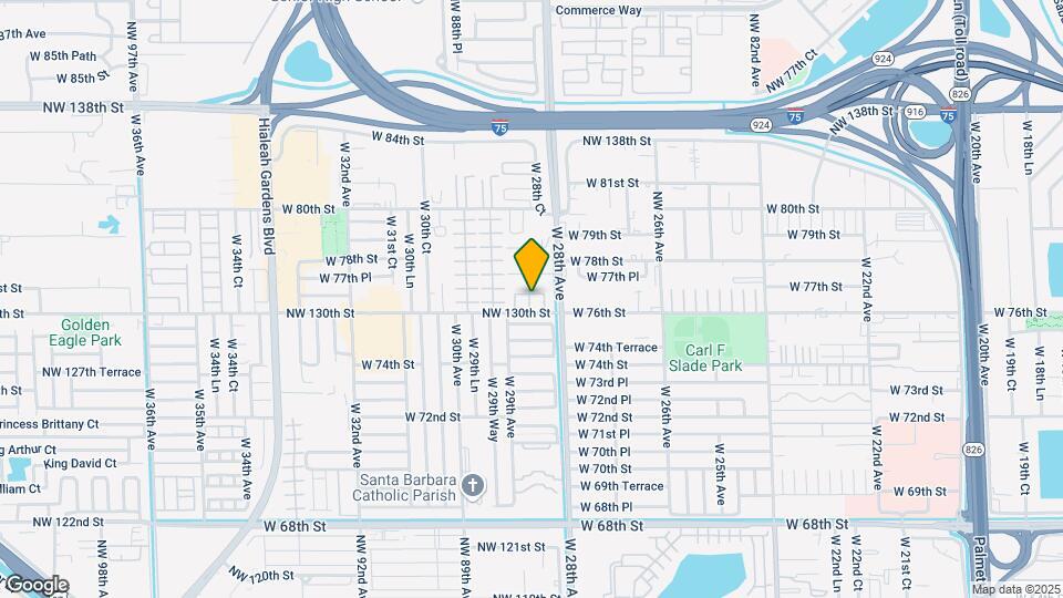 2885 W 76th St Map and Location Details