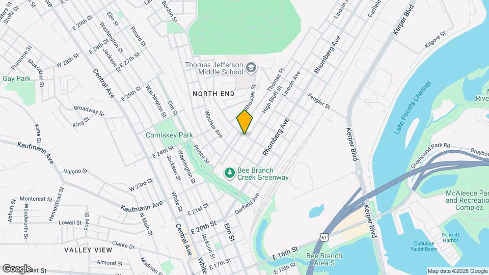 2125 Stafford St Mapa y Detalles de la Ubicación