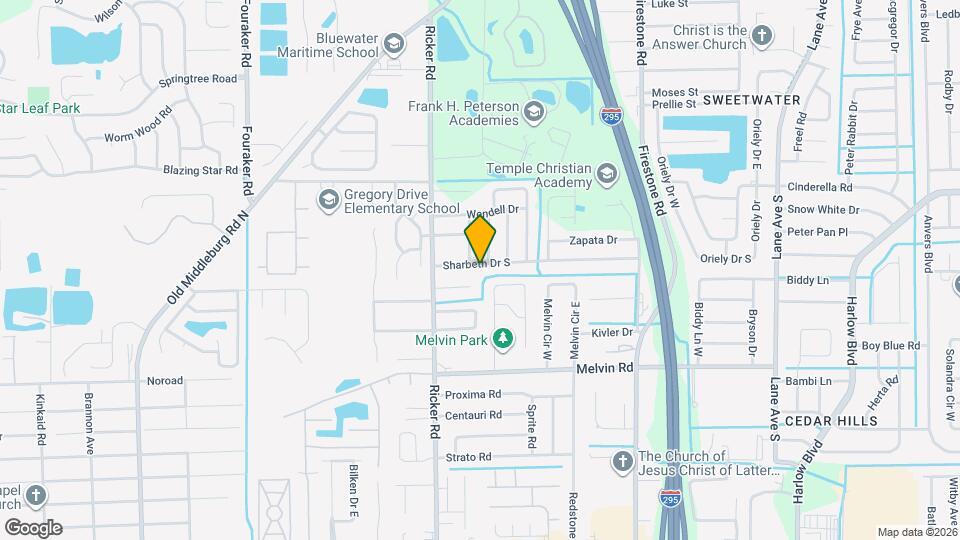 7518 Sharbeth Dr S Map and Location Details