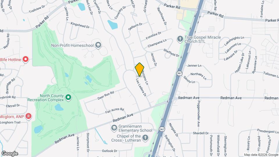 11592 Las Ladera Dr Map and Location Details