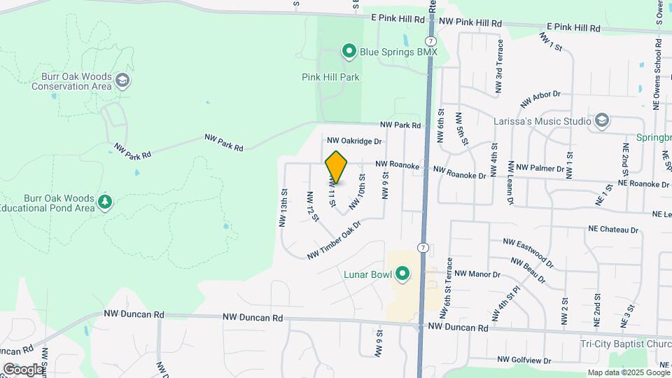 2208 NW 11th St Map and Location Details