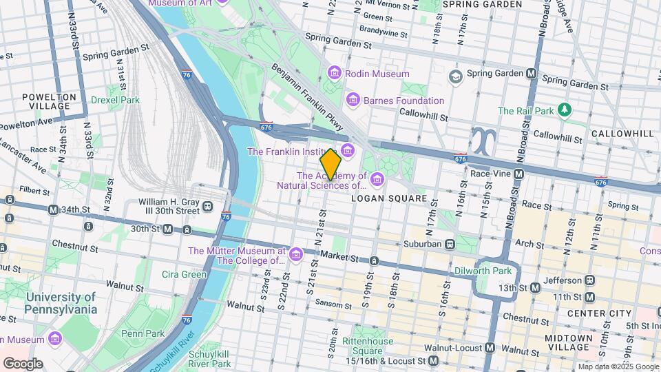 141 N 21st St Map and Location Details