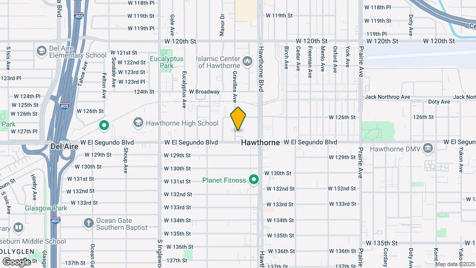 12726 Grevillea Ave Mapa y Detalles de la Ubicación