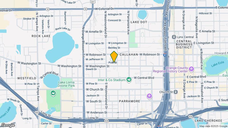 814 Polk St Map and Location Details
