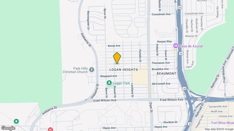 3604 Thomason Ave Map and Location Details