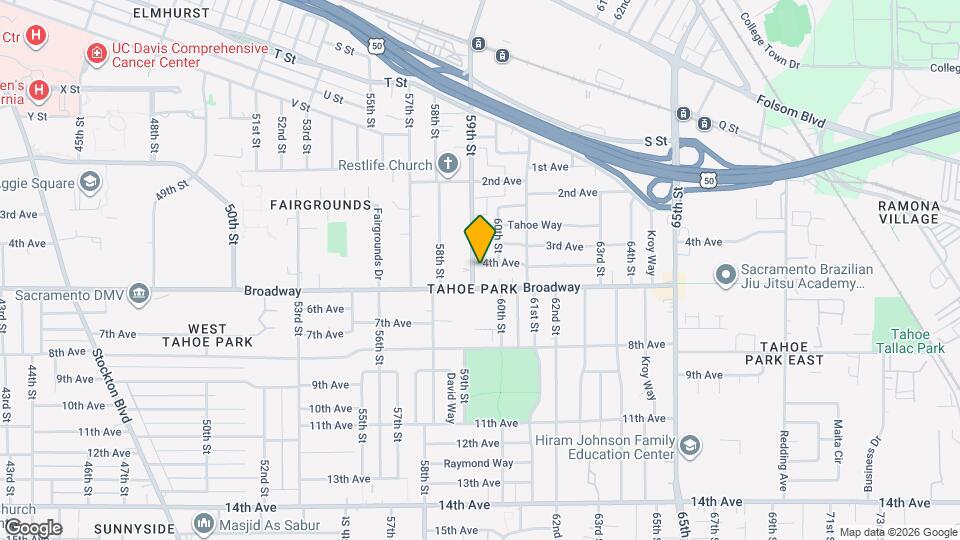 5908 4th Ave Map and Location Details