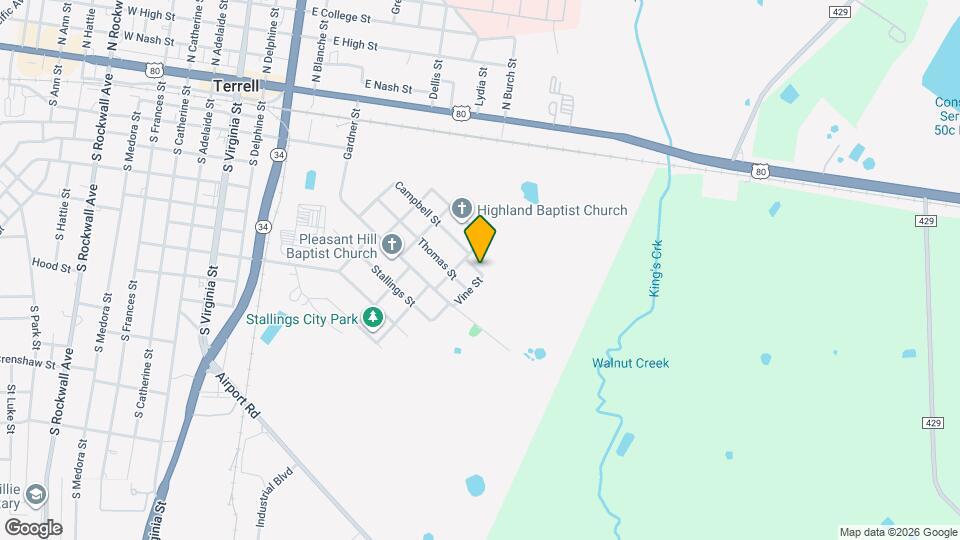 507 Campbell St Map and Location Details