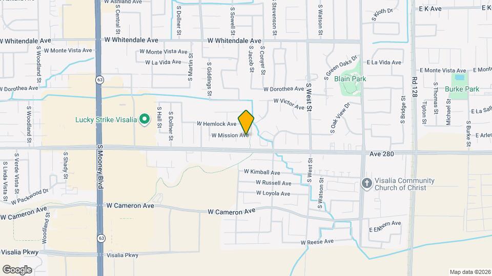 3503 S Creekside Ct Map and Location Details