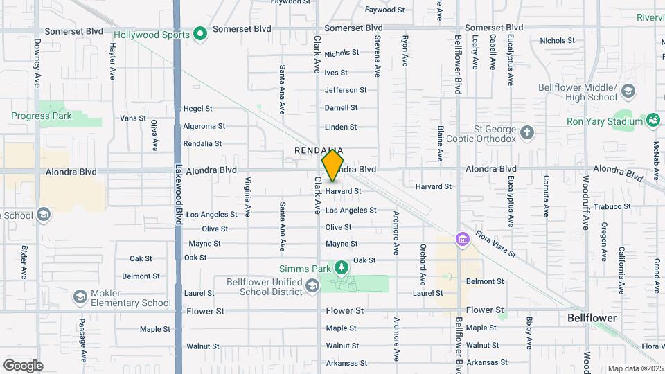 9421 Harvard St Map and Location Details