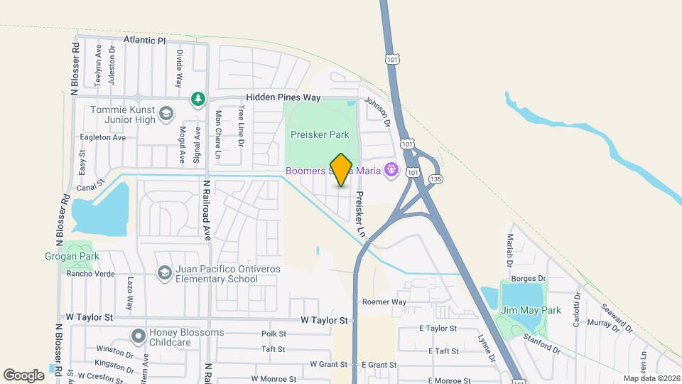 129 Cedar Rd Map and Location Details