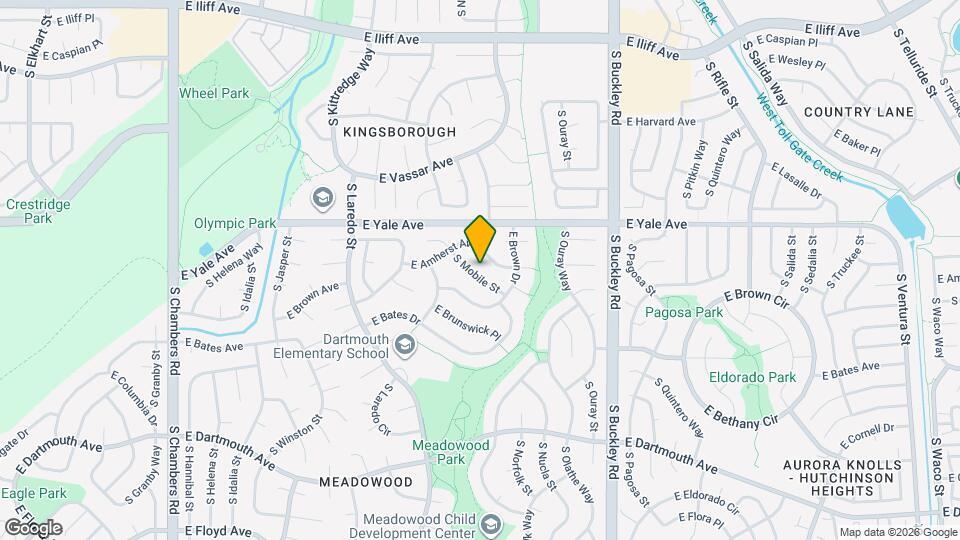 2852 S Mobile St Map and Location Details