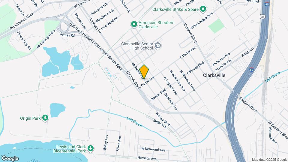 501 Carter Ave Map and Location Details