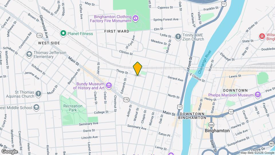 28 Mather St Map and Location Details