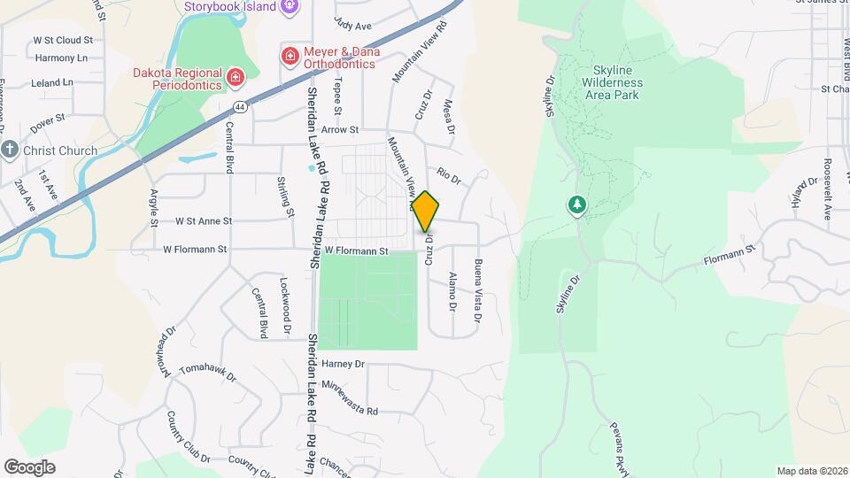 2117 Cruz Dr Map and Location Details