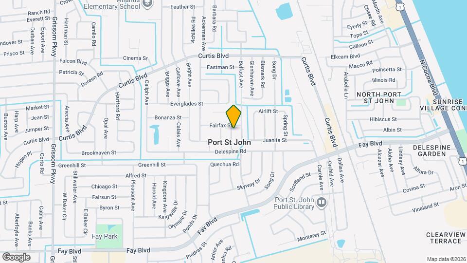 6785 Bermuda Ave Map and Location Details
