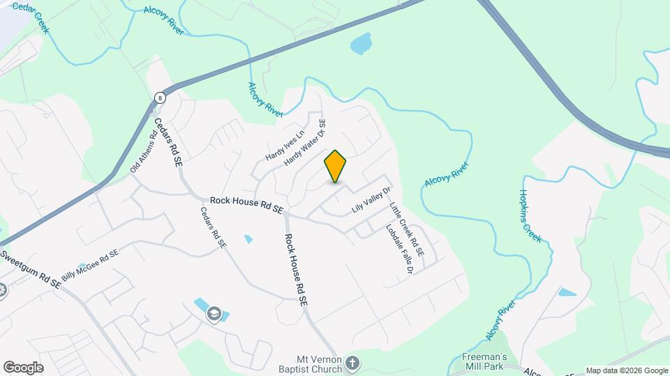 1570 Lily Valley Dr Map and Location Details