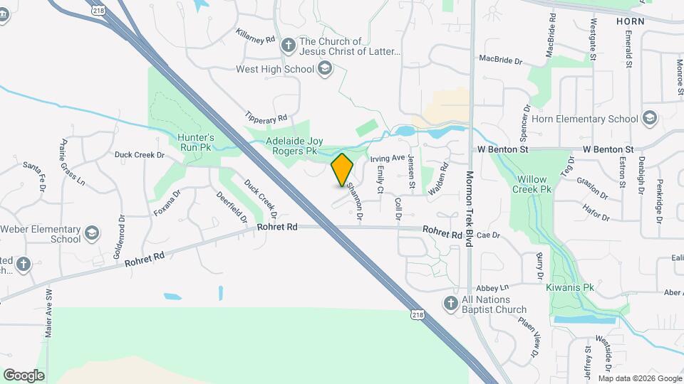 Concord Terrace Map and Location Details