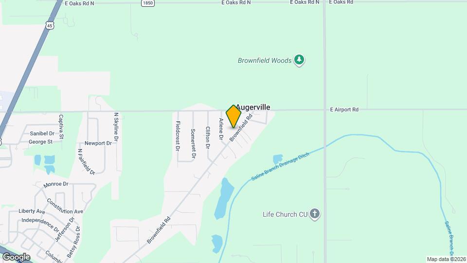 2609 Brownfield Rd Map and Location Details