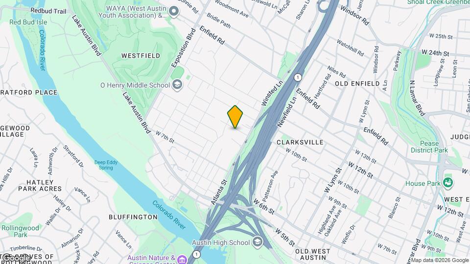 2111 W 10th St Map and Location Details