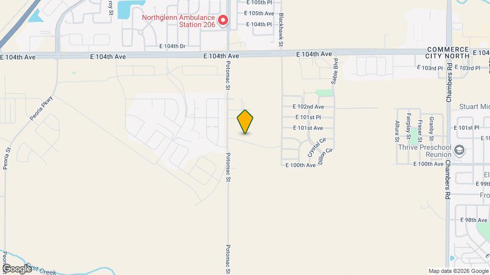 10075 Abilene St Mapa y Detalles de la Ubicación