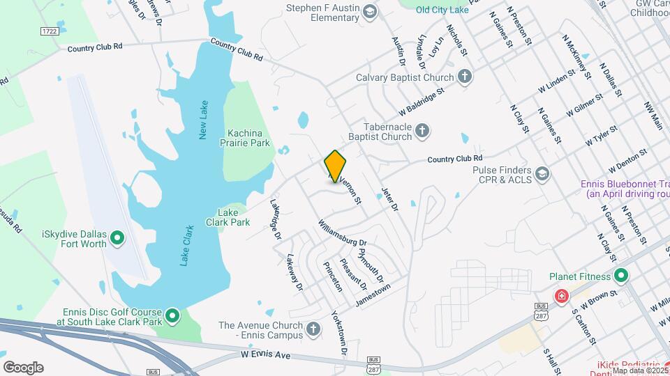 1700 Charlottesville Dr Map and Location Details