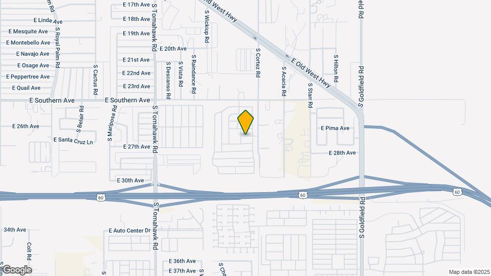 2285 E Yavapai Ln Map and Location Details
