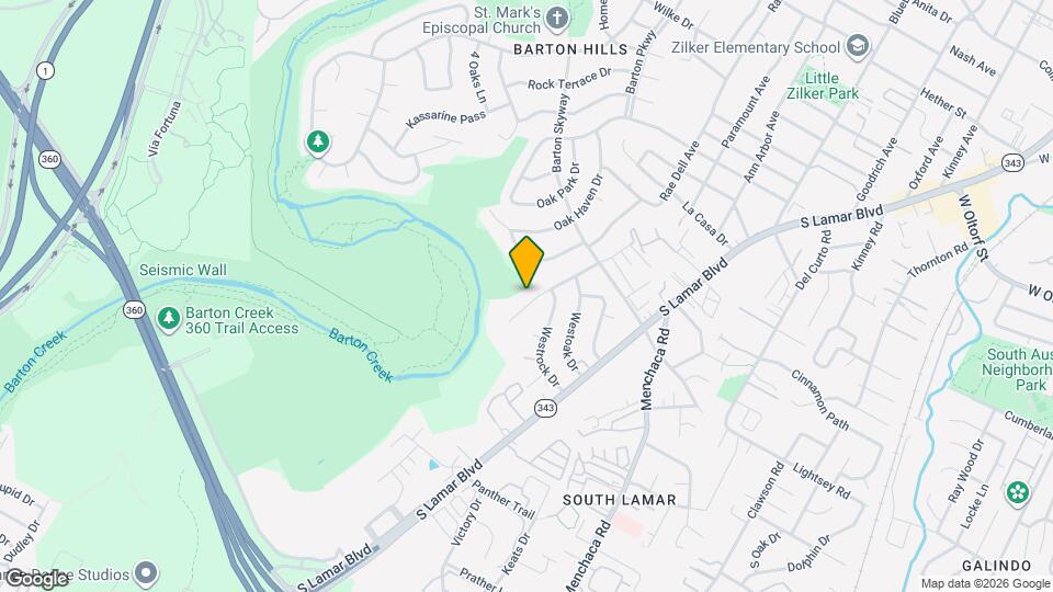 3306 Westhill Dr Map and Location Details