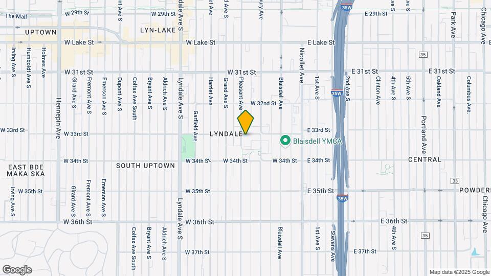 231 W 33rd St Map and Location Details