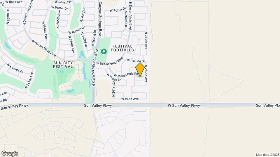 25960 W Tonto Ln Map and Location Details