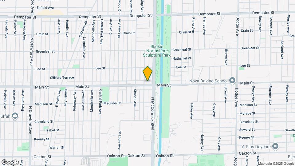 8411 Christiana Ave Map and Location Details