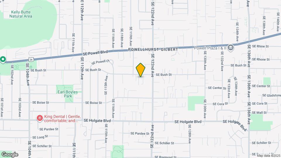 12014 SE Bush St, Unit C Mapa y Detalles de la Ubicación
