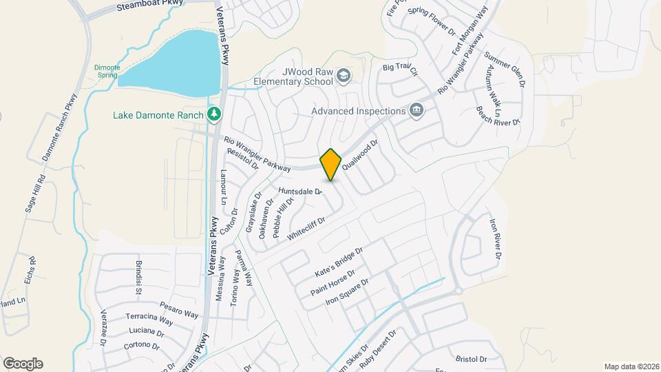 10735 Ridgebrook Dr Map and Location Details