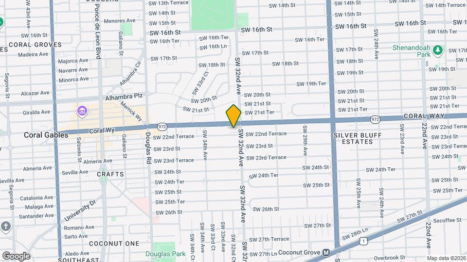 3232 Coral Wy Map and Location Details