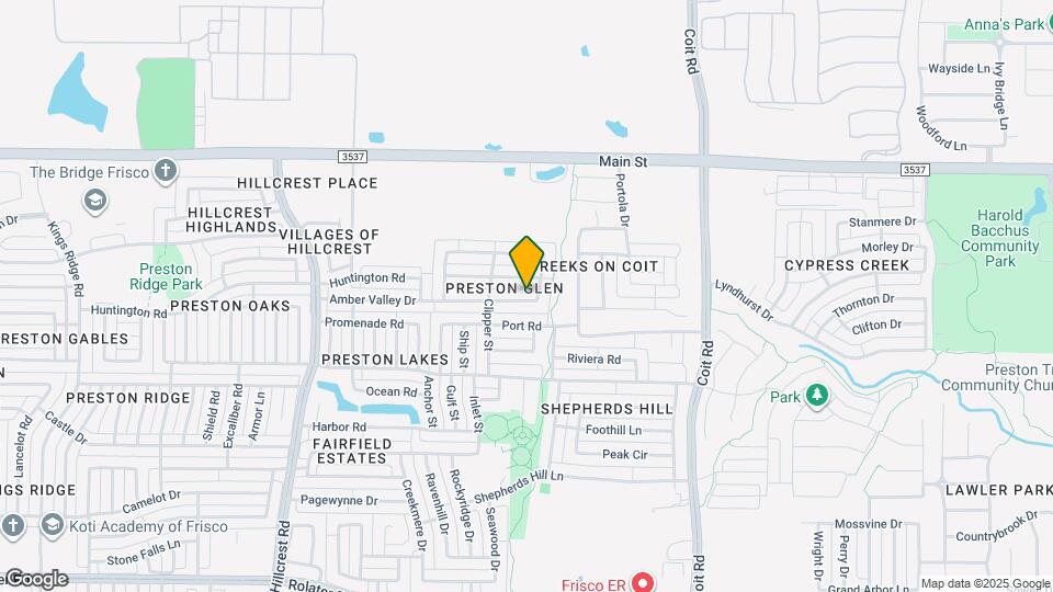 11910 Amber Valley Dr Map and Location Details