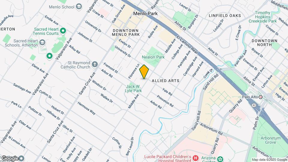 1014 Middle Ave Mapa y Detalles de la Ubicación