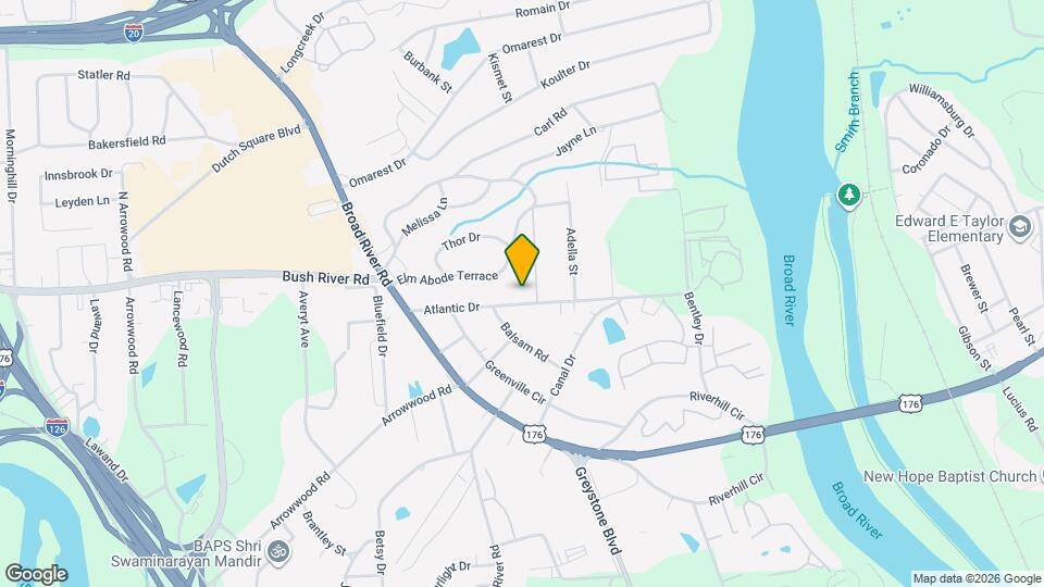 1525 Atlantic Dr Map and Location Details