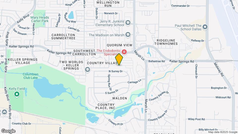 2812 Prescott Dr Mapa y Detalles de la Ubicación