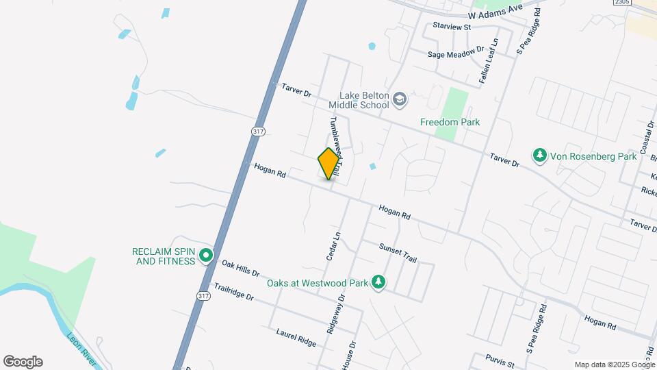 9006 Single Bnd Trl Map and Location Details