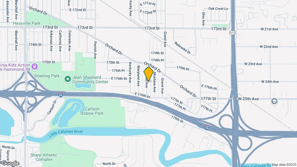 7609 Missouri Ave Map and Location Details