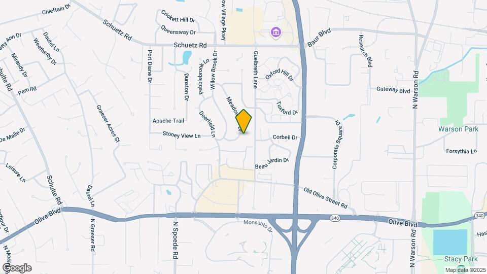 195 Sunny Wood Ct Map and Location Details