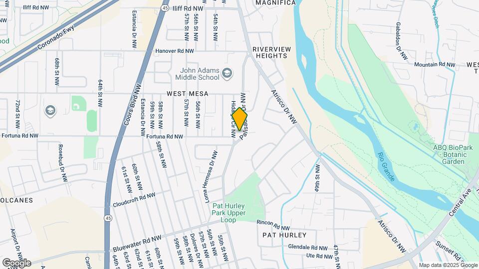 709 Palisades Dr NW Map and Location Details