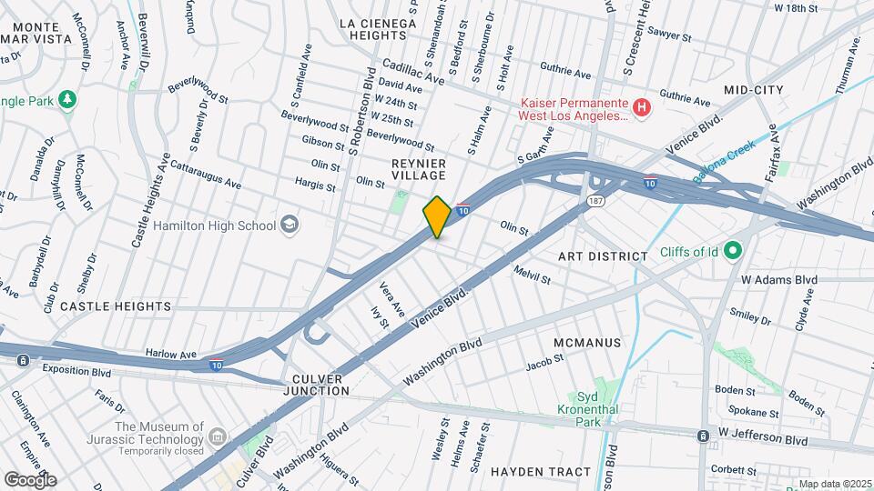 2854 S Halm Ave Map and Location Details