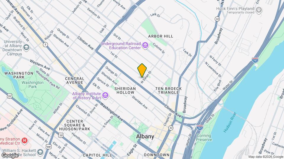 90 Swan Mapa y Detalles de la Ubicación