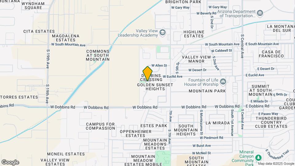 8812 S 10th Dr Map and Location Details