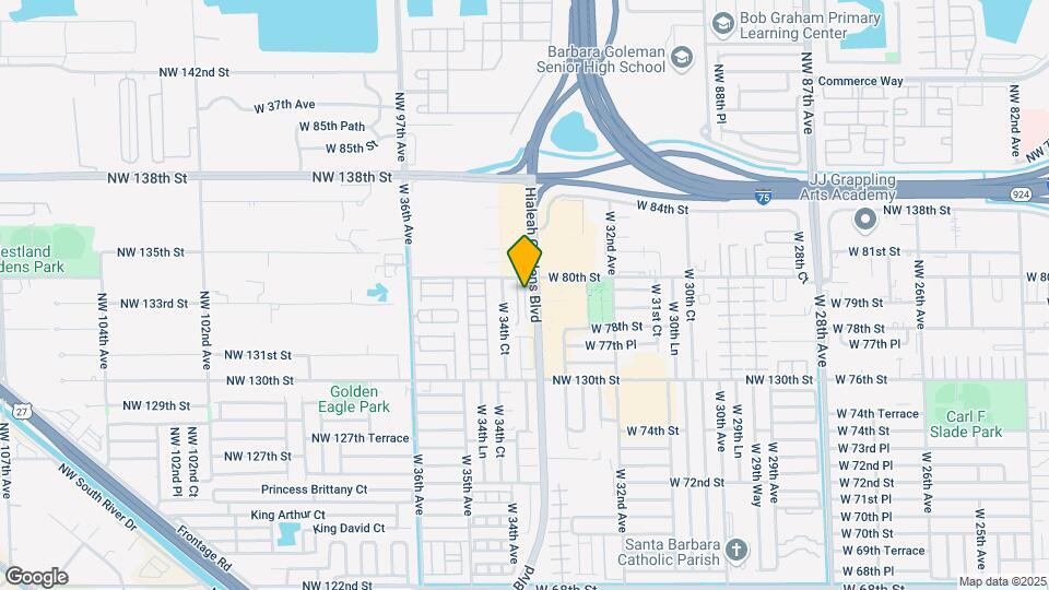 9314 W 33rd Ln Map and Location Details