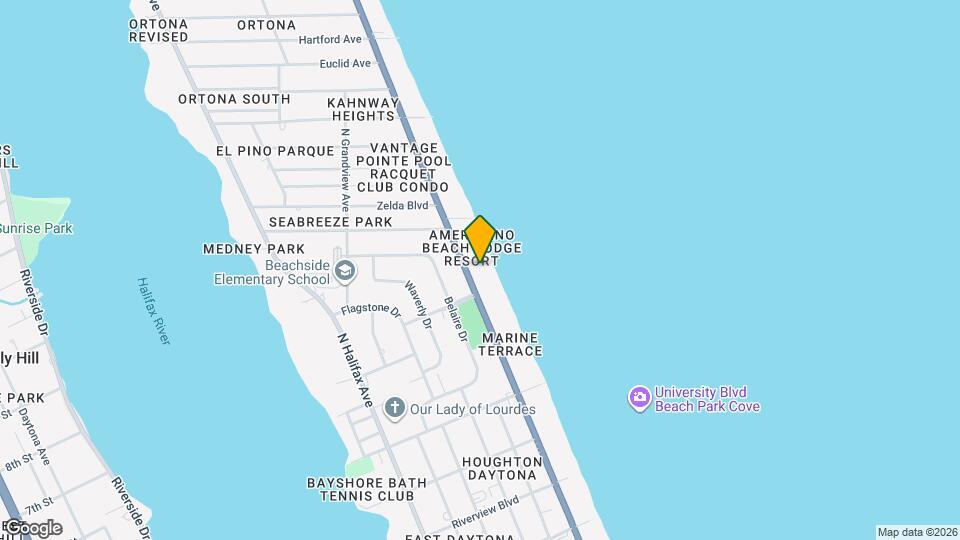 1216 N Atlantic Ave Map and Location Details